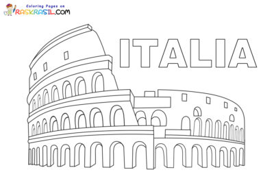 Italy Coloring Pages