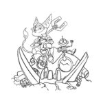 Raskrasil.com-Ratchet-And-Clank-Coloring-Pages-11
