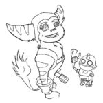 Raskrasil.com-Ratchet-And-Clank-Coloring-Pages-51