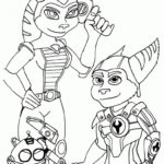 Raskrasil.com-Ratchet-And-Clank-Coloring-Pages-7