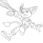Raskrasil.com-Ratchet-and-Clank-New-Coloring-Pages-3
