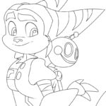 Raskrasil.com-Ratchet-and-Clank-New-Coloring-Pages-5