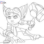 Raskrasil.com-Ratchet-and-Clank-New-Coloring-Pages-7