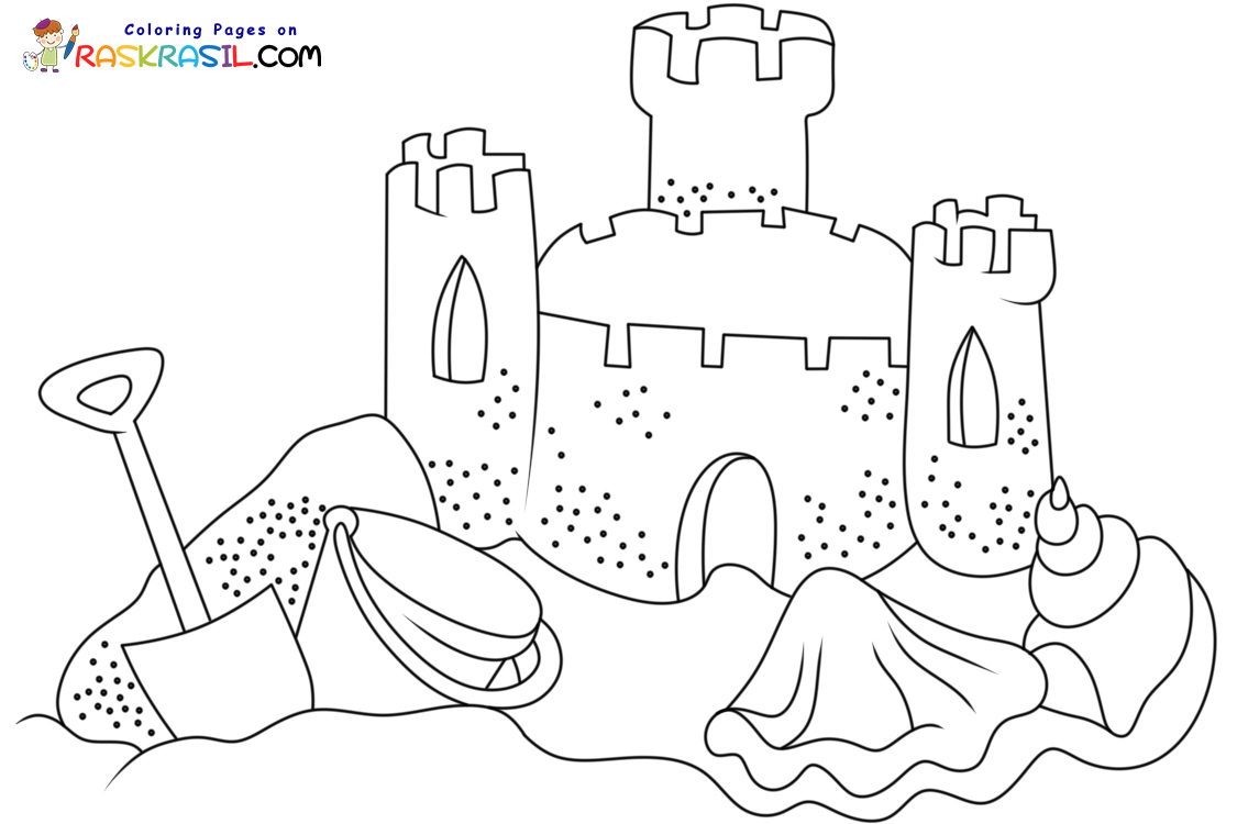 Raskrasil.com-Sand-Castle-New-Coloring-Pages-10