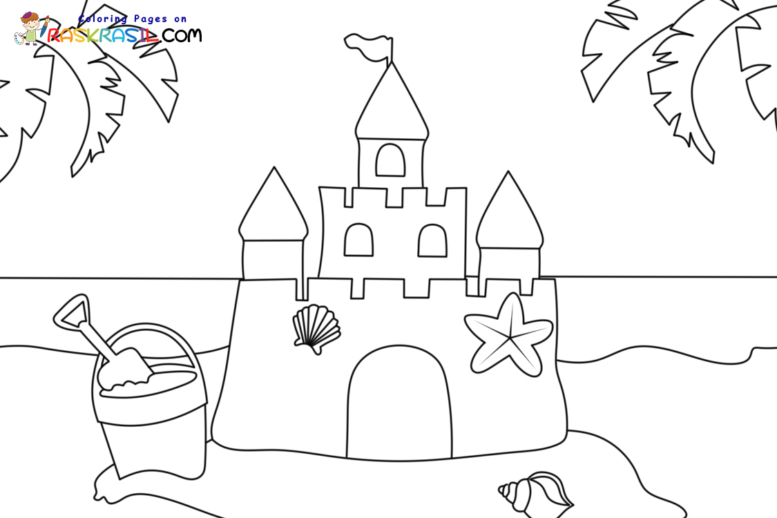 Raskrasil.com-Sand-Castle-New-Coloring-Pages-7