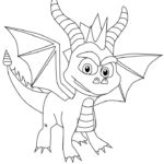 Raskrasil.com-Spyro-Coloring-Pages-1