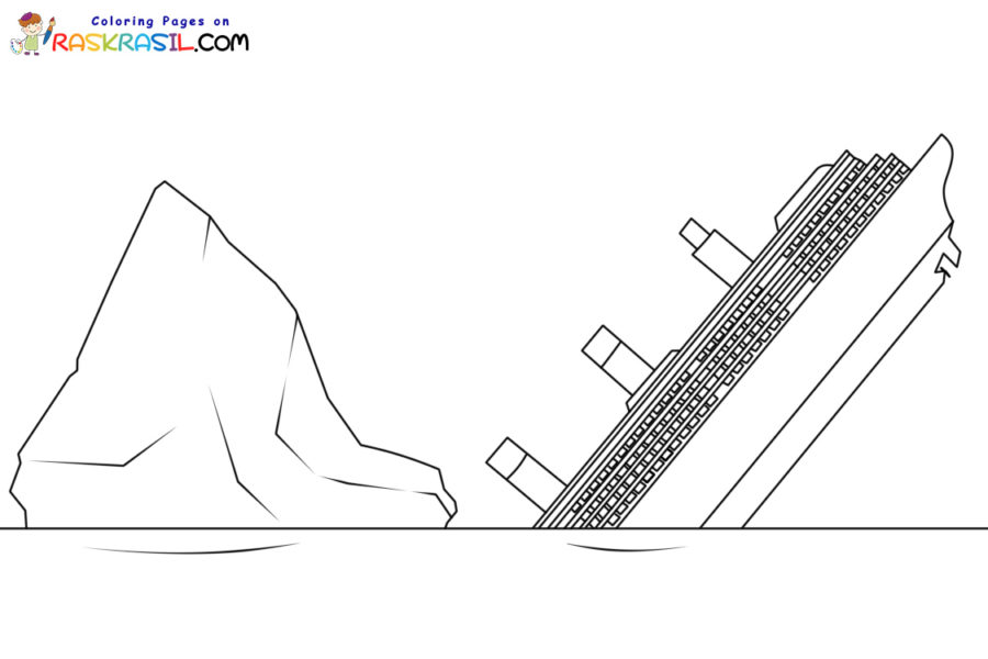 Раскраски Титаник | Распечатать бесплатно