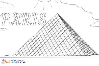 Paris Coloring Pages