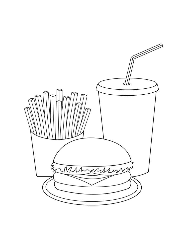 McDonalds Coloring Pages