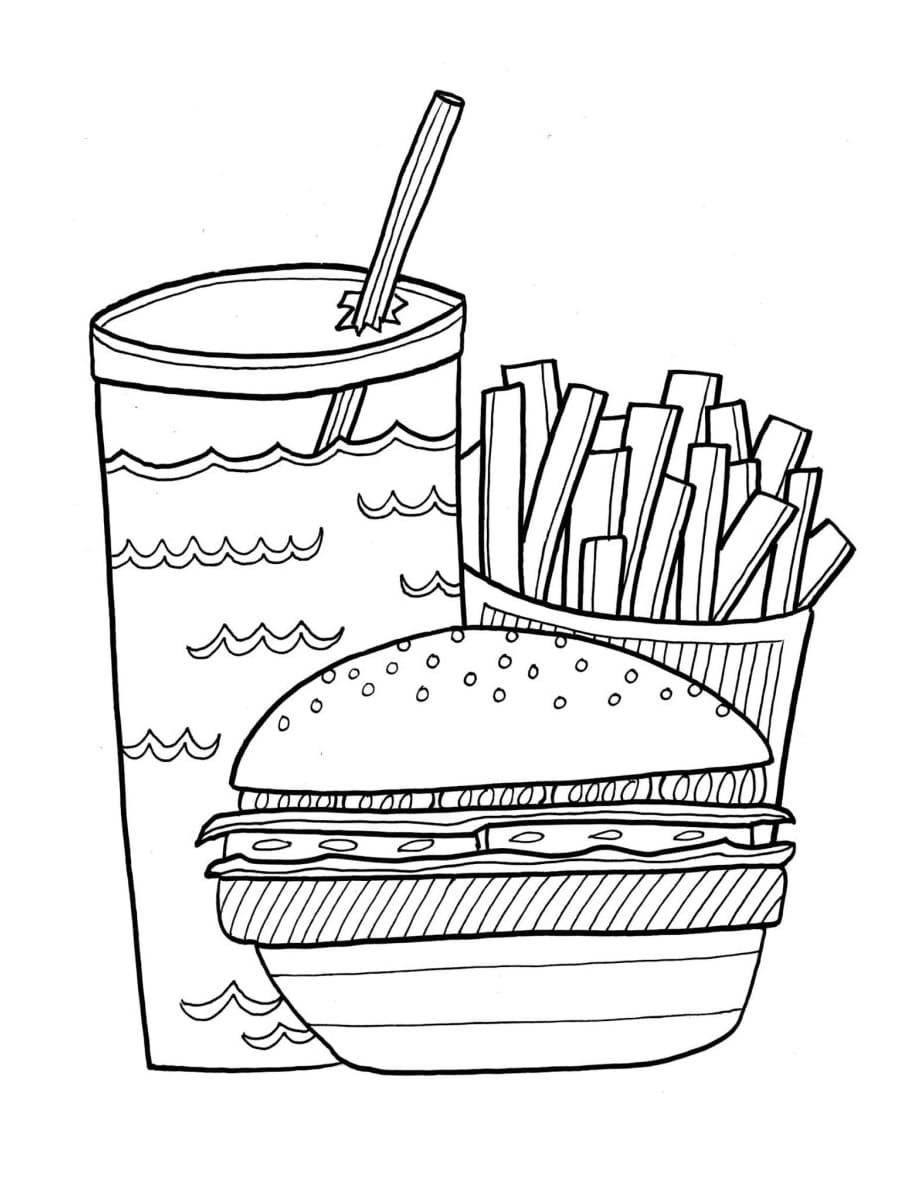 McDonalds Coloring Pages