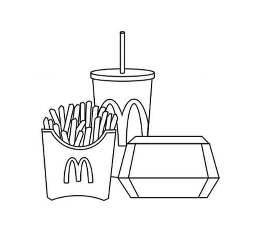 McDonalds Coloring Pages