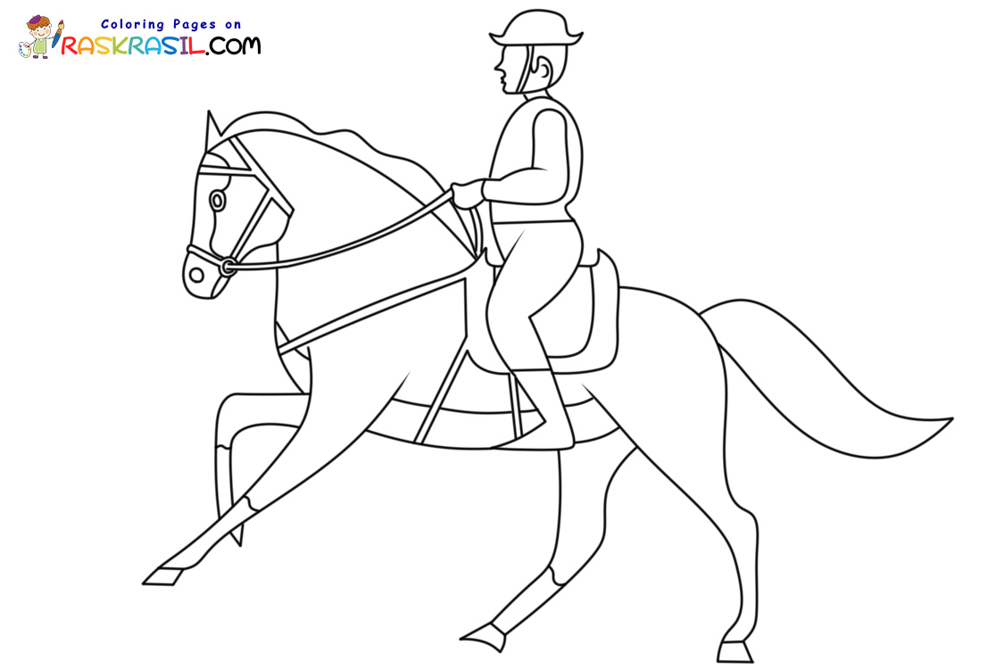 Raskrasil.com-Horse-and-Rider-New-Coloring-Pages-8