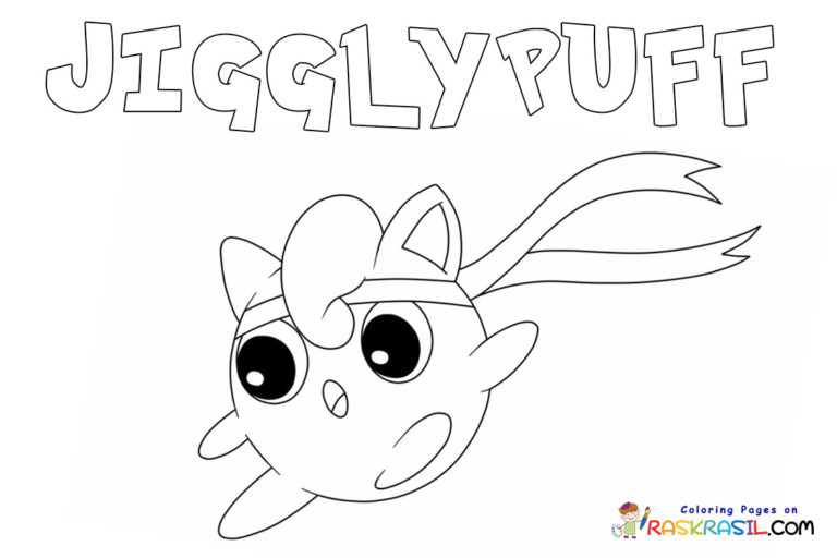Jigglypuff Coloring Pages