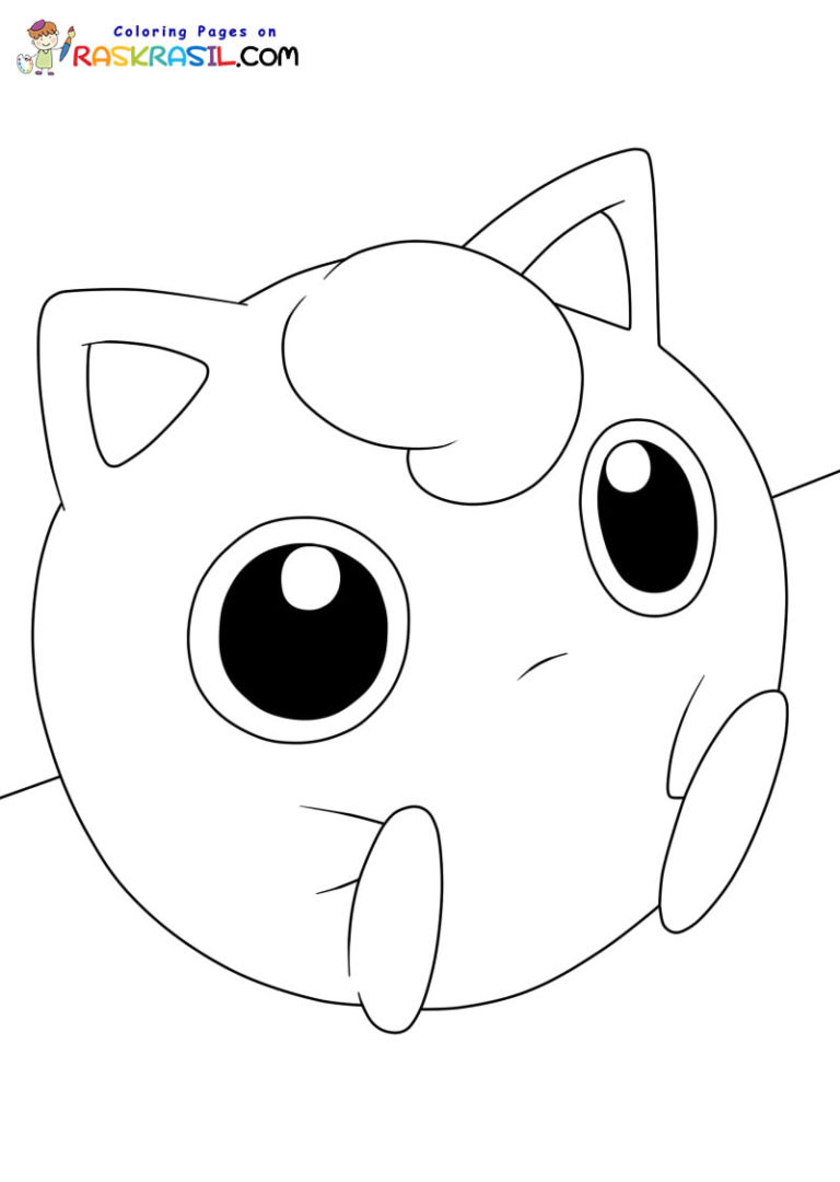 Jigglypuff Coloring Pages