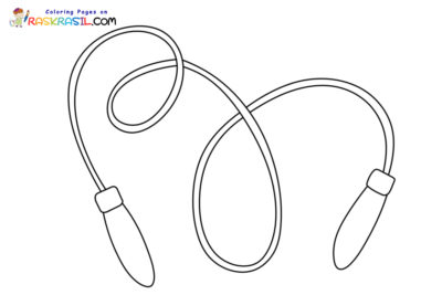 Jump Rope Coloring Pages
