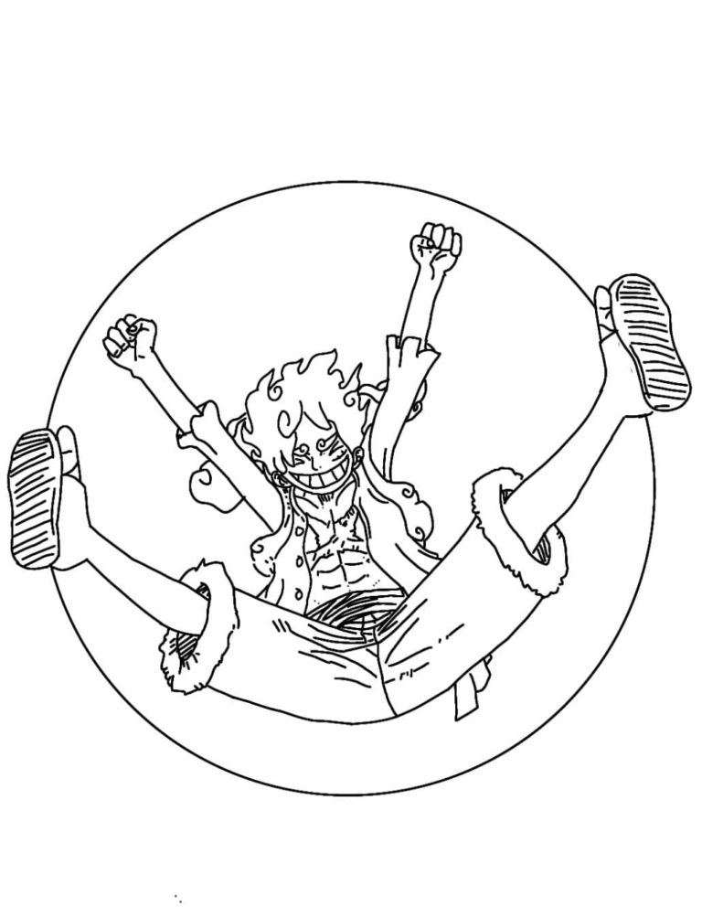 Luffy Coloring Pages