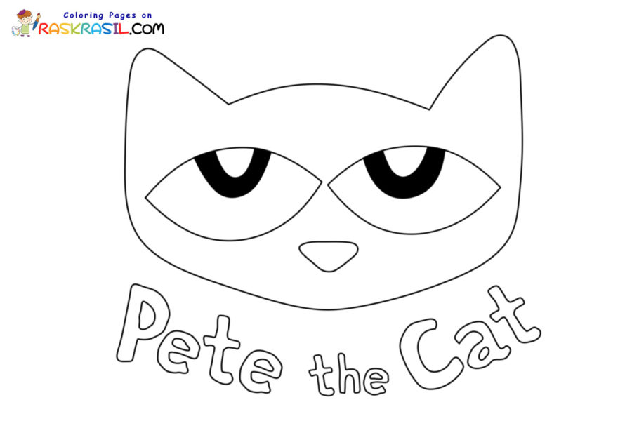Dibujos de Pete el Gato para Colorear