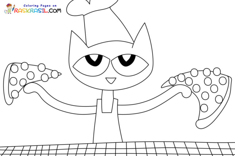 Pete the Cat Coloring Pages