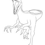 Raskrasil.com-Velociraptor-New-Coloring-Pages-2