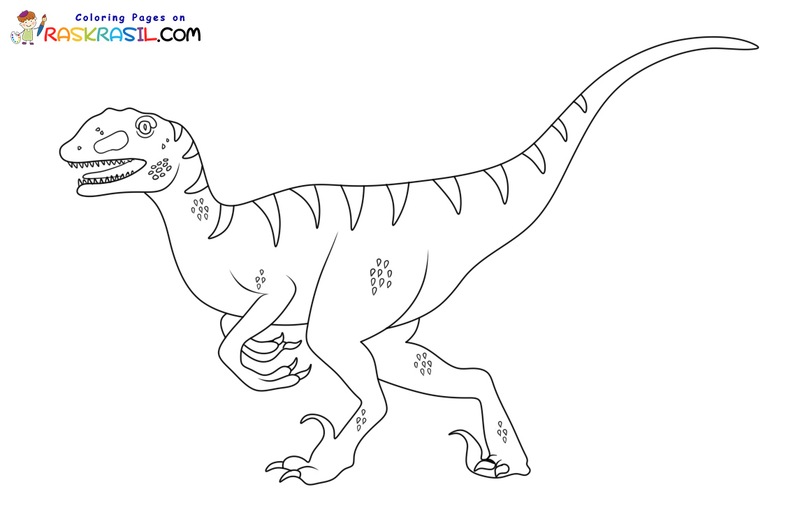 Raskrasil.com-Velociraptor-New-Coloring-Pages-5