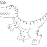 Raskrasil.com-Velociraptor-New-Coloring-Pages-7