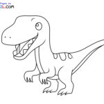 Raskrasil.com-Velociraptor-New-Coloring-Pages-8