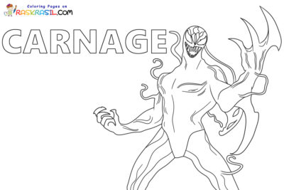 Carnage Coloring Pages