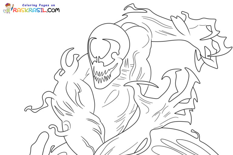 Carnage Coloring Pages