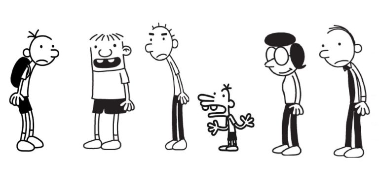 Wimpy Kid Coloring Pages