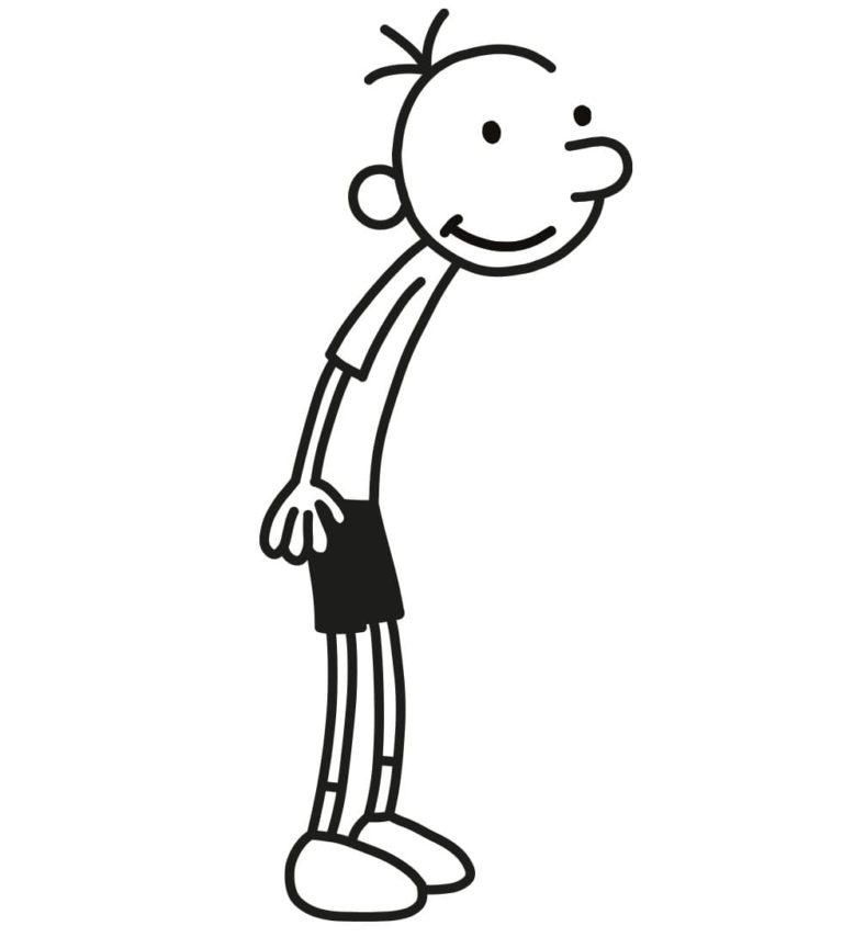 Wimpy Kid Coloring Pages