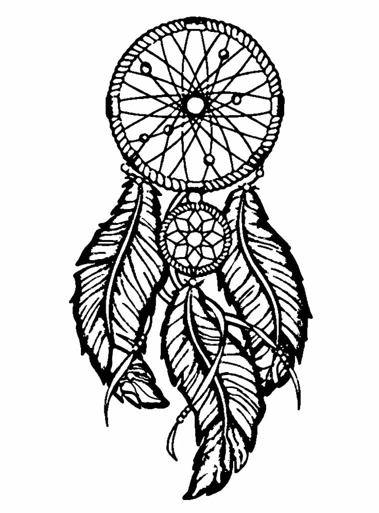Raskrasil.com-Coloring-Pages-Dream-Catcher-31