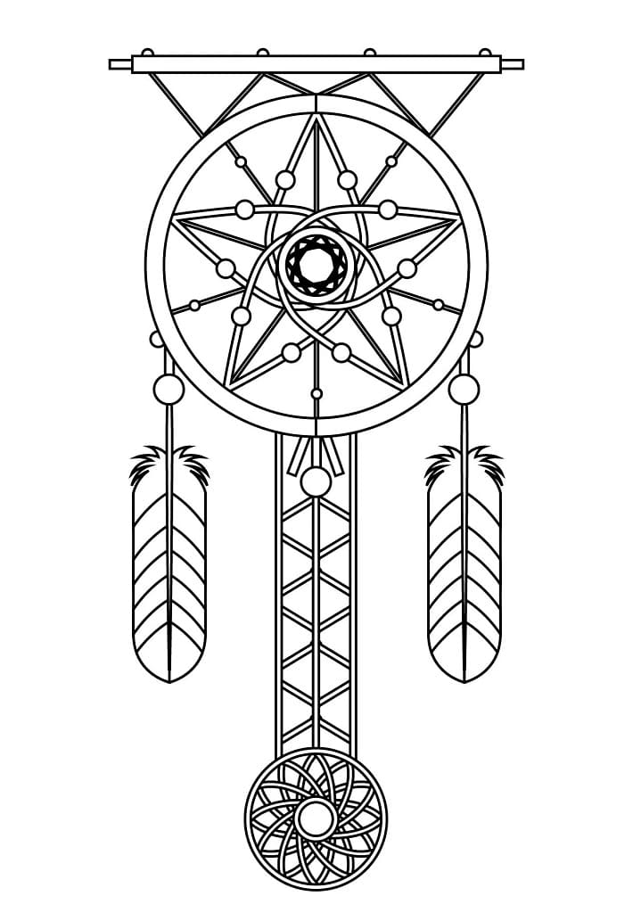 Raskrasil.com-Coloring-Pages-Dream-Catcher-38