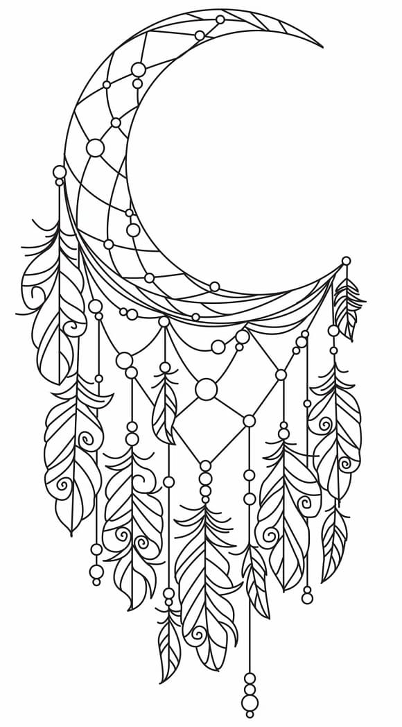 Raskrasil.com-Coloring-Pages-Dream-Catcher-4