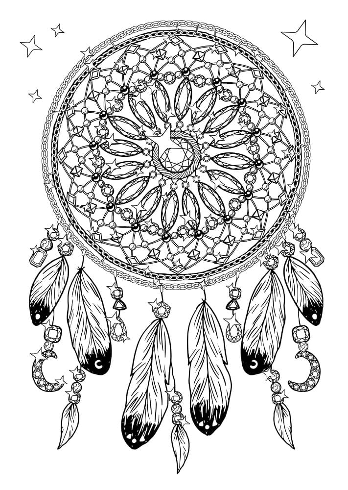 Raskrasil.com-Coloring-Pages-Dream-Catcher-41