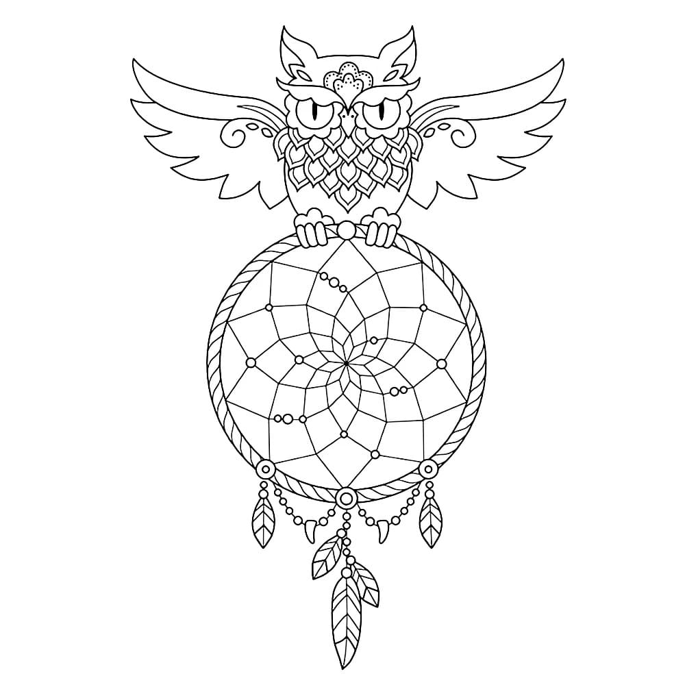 Raskrasil.com-Coloring-Pages-Dream-Catcher-44