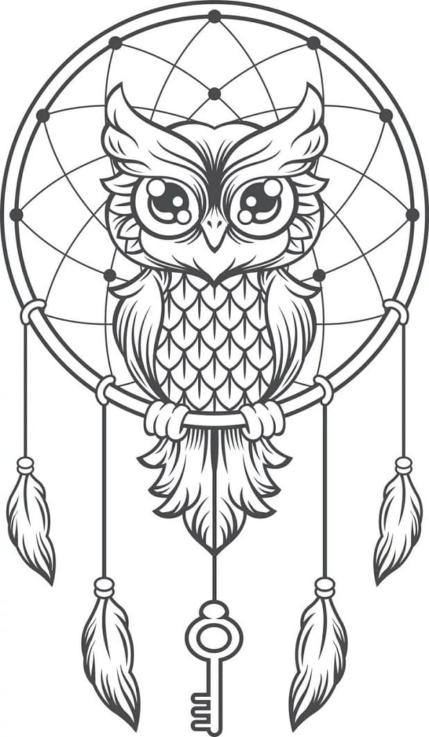Raskrasil.com-Coloring-Pages-Dream-Catcher-53