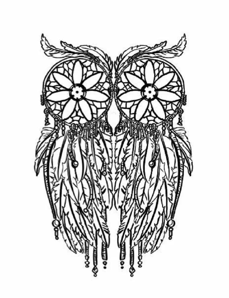 Raskrasil.com-Coloring-Pages-Dream-Catcher-59