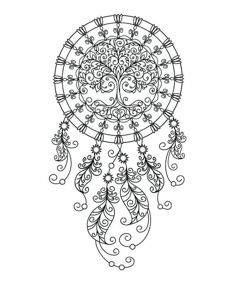 Raskrasil.com-Coloring-Pages-Dream-Catcher-65