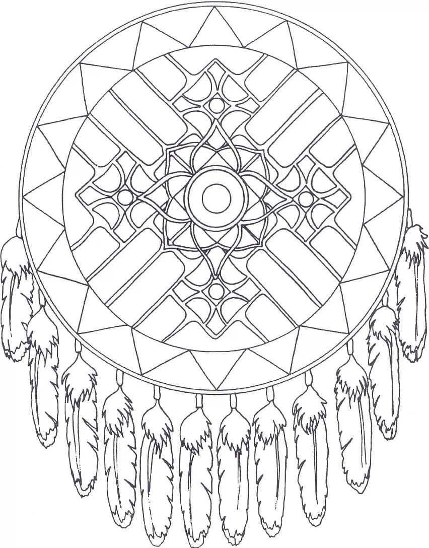 Raskrasil.com-Coloring-Pages-Dream-Catcher-71