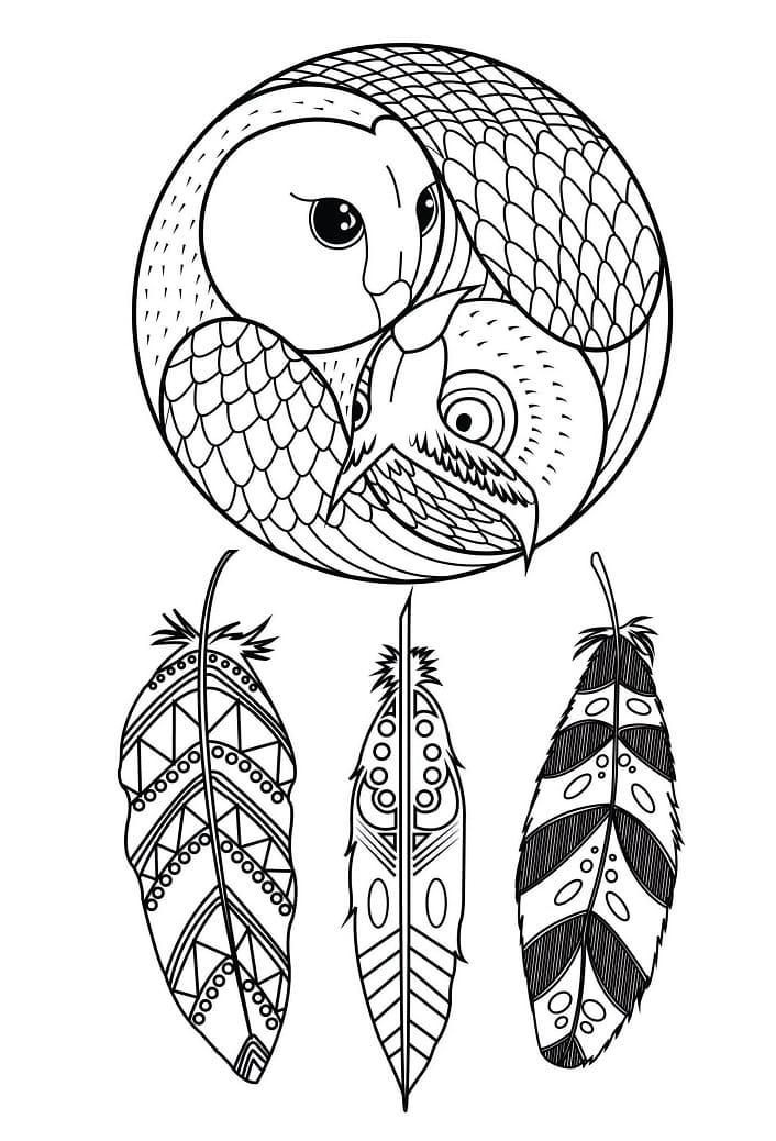 Raskrasil.com-Coloring-Pages-Dream-Catcher-88