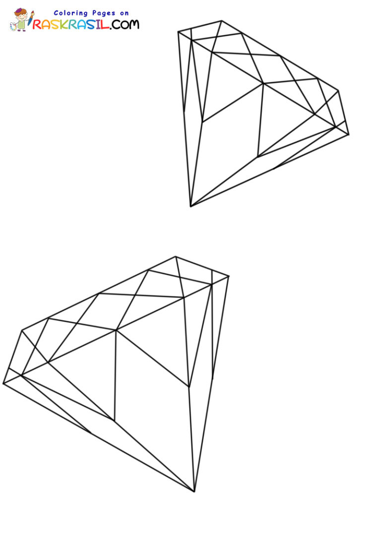  Ausmalbilder Diamant 