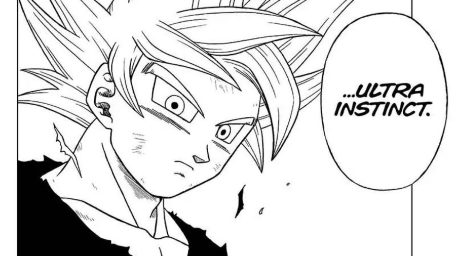 Coloriage Goku Ultra Instinct à imprimer