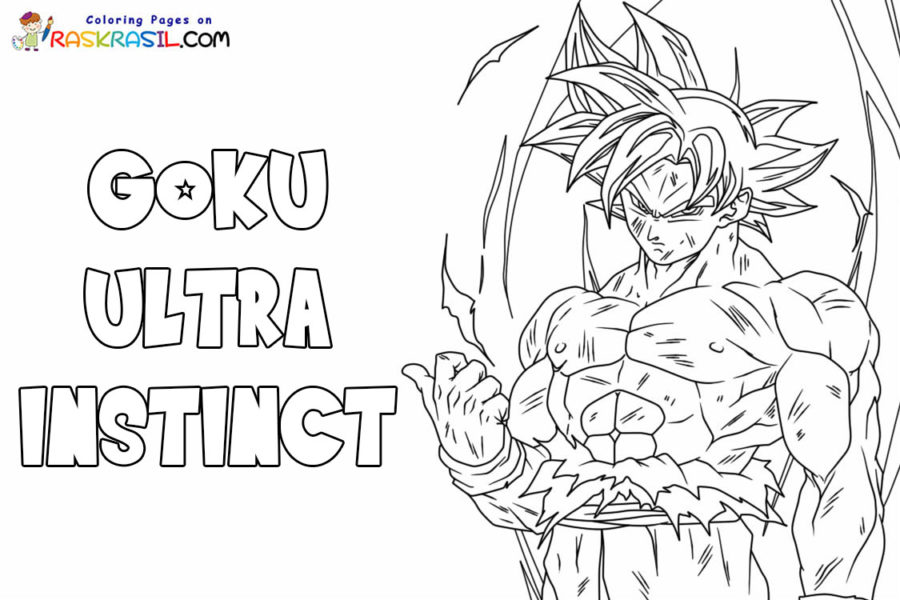 goku instinto superior para colorir - Google Search  Dragon ball super goku,  Goku drawing, Goku ultra instinct