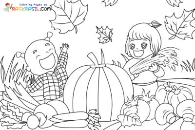 Harvest Coloring Pages