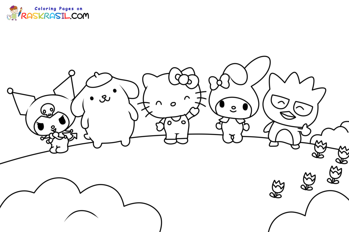 Raskrasil.com-Hello-Kitty-And-Friends-New-Coloring-Pages-7