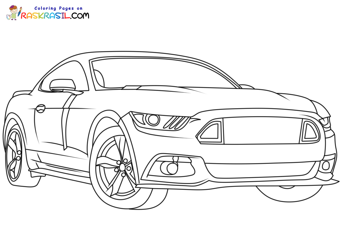 Mustang Coloring Pages
