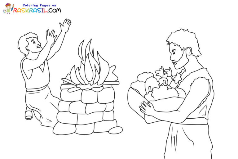 Cain and Abel Coloring Pages