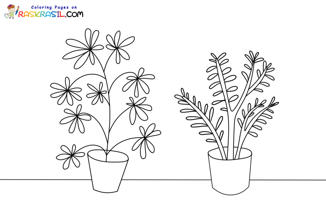 Raskrasil Plants New Coloring Pages 6 raskrasil-plants-new-coloring-pages-6