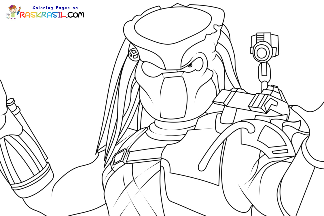 Predator Coloring Pages