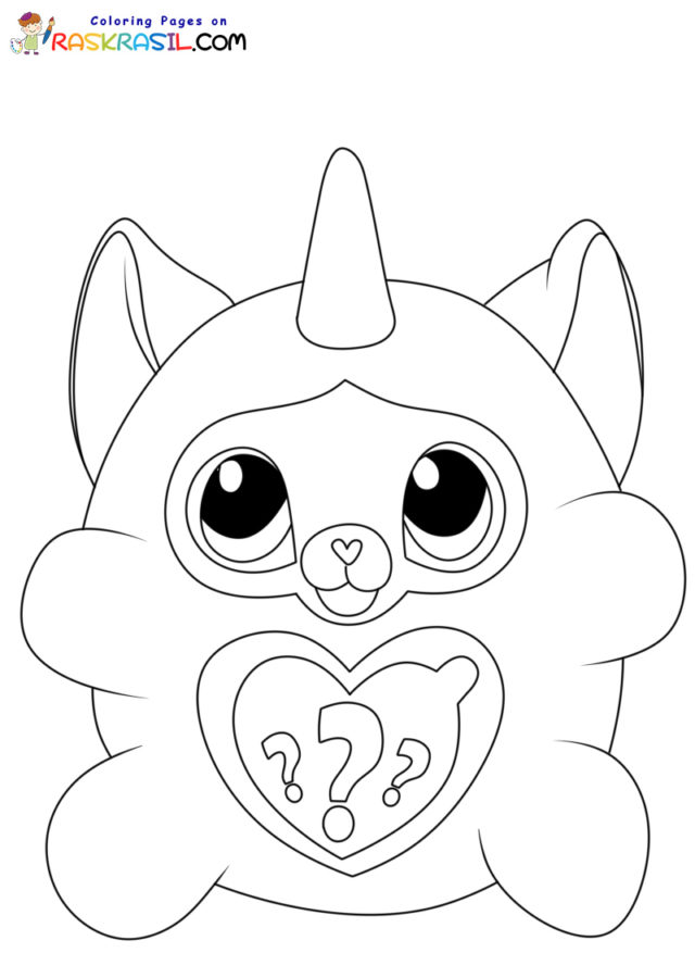Desenhos de Kittycorn para Colorir